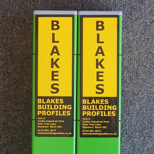 Blakes Ultimate 2″ x 2″ Box Profiles Double Gauged Green Edition 2.0m Long (1 Pair) Image 1
