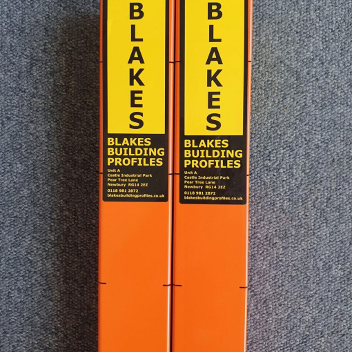 Blakes Ultimate 2″ x 2″ Box Profiles Double Gauged Orange Edition 2.0m Long (1 Pair) Image 2