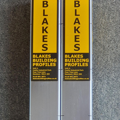 Blakes Ultimate 2″ x 2″ Box Profiles Double Gauged Zinc Plated 2.0m Long (1 Pair) Image 2