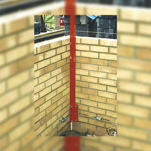 Internal Corner Profiles 2.0m, Zinc, Complete with Fittings (1 Pair) Image 2
