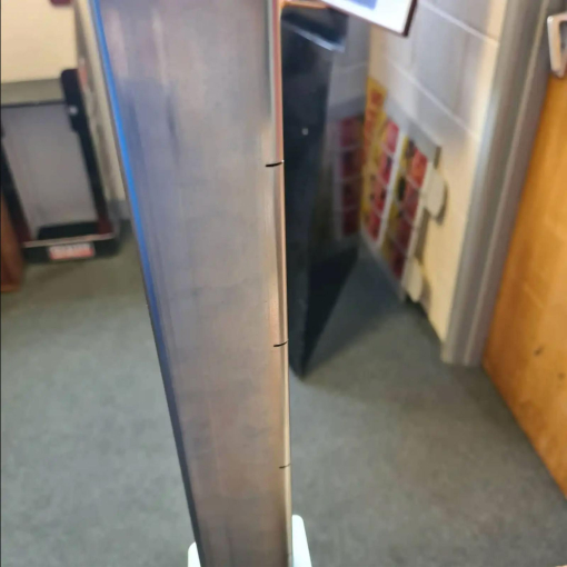 External Profiles 2.6m L.O.N.G Version, Gauge Marked, Zinc, Complete with Fittings (1 Pair) Image 2