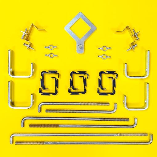 External Profile Full Fixing Kit (1 Pair) Image 1