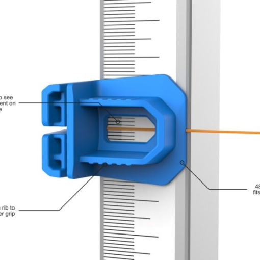 Footprint Line/Corner Blocks Blue (2 Pack) Image 2