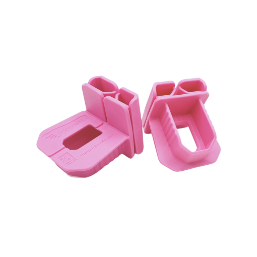 Footprint Line/Corner Blocks Pink (2 Pack) Image 2