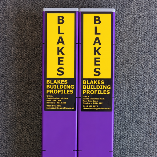 Blakes Ultimate 2″ x 2″ Box Profiles Double Gauged Purple Edition 2.0m Long (1 Pair)
