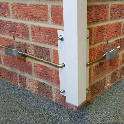 External Profiles 2.0m GREY Edition, Gauge Marked, Complete with Fittings (1 Pair)