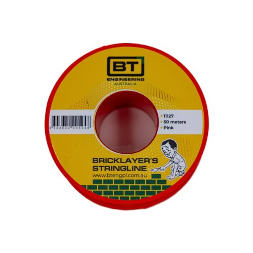 BT Engineering Builders String Line 50m Fluorescent Pink