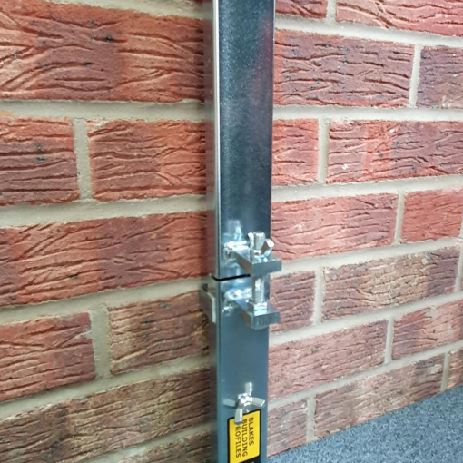 Intermediate Profiles 2.0m, Zinc, Complete with Fixings (1 Pair)