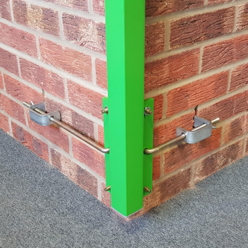 External Profiles 2.0m GREEN Edition, Gauge Marked, Complete with Fittings (1 Pair) Image 1