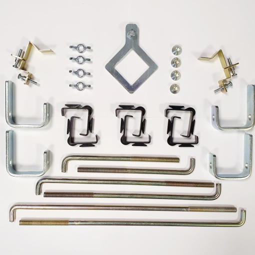 P.T. Profiles - External Profile Full Fixing Kit (1 Pair) Image 1